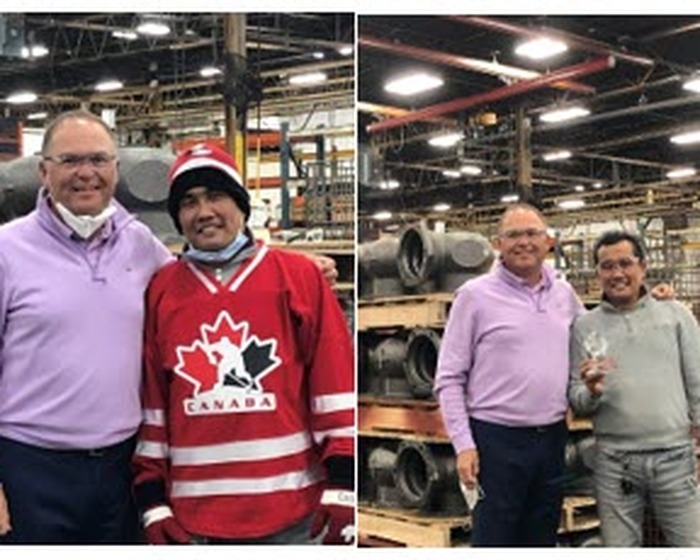 Jessie Otilla earns Canadian citizenship, receives first-ever McWane Canada Humanitarian Award during milestone week celebration