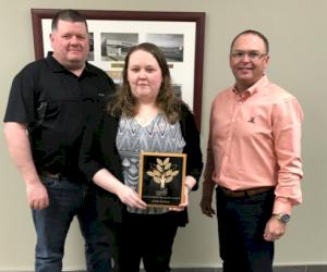 (Pictured from L-R: Dan Ouellette, Beckie Morrell and Rick Benoit)