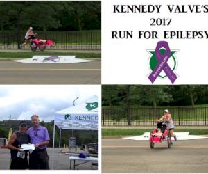 Kennedy Valve parraine la 2017 première course pour vaincre l’épilepsie