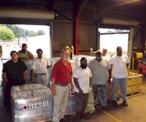 L’équipe M&H Valve aide les victimes des inondations de Louisiane