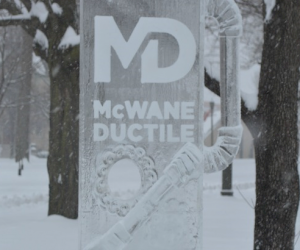 McWane Ductile Ohio parraine le festival de sculpture sur glace