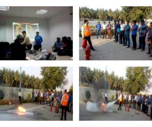 L'équipe MSPL de Coimbatore en Inde organise un exercice d’évacuation d'urgence en cas d’incendie